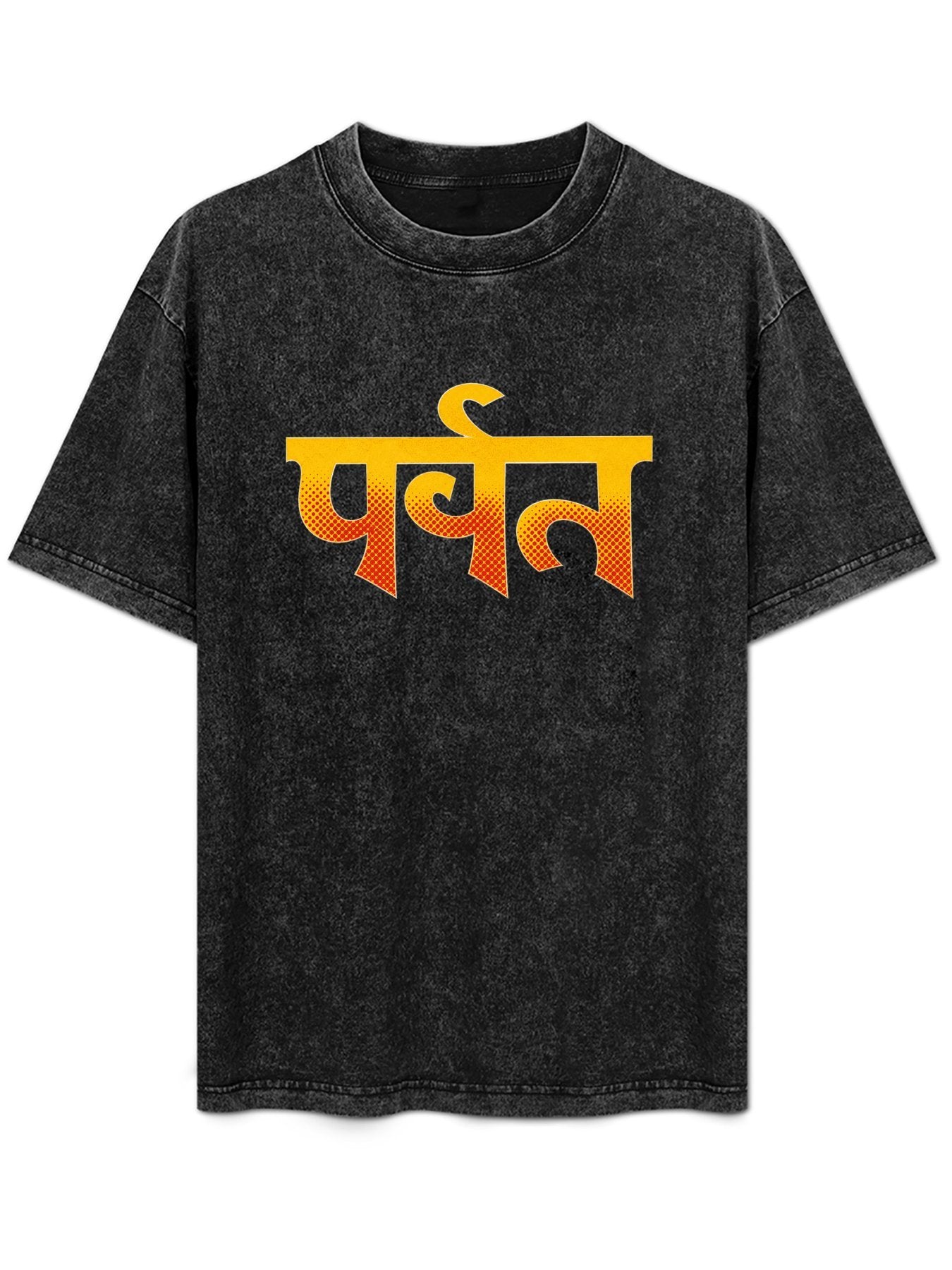 Parvat Devanagari Typography Graphic T-Shirt