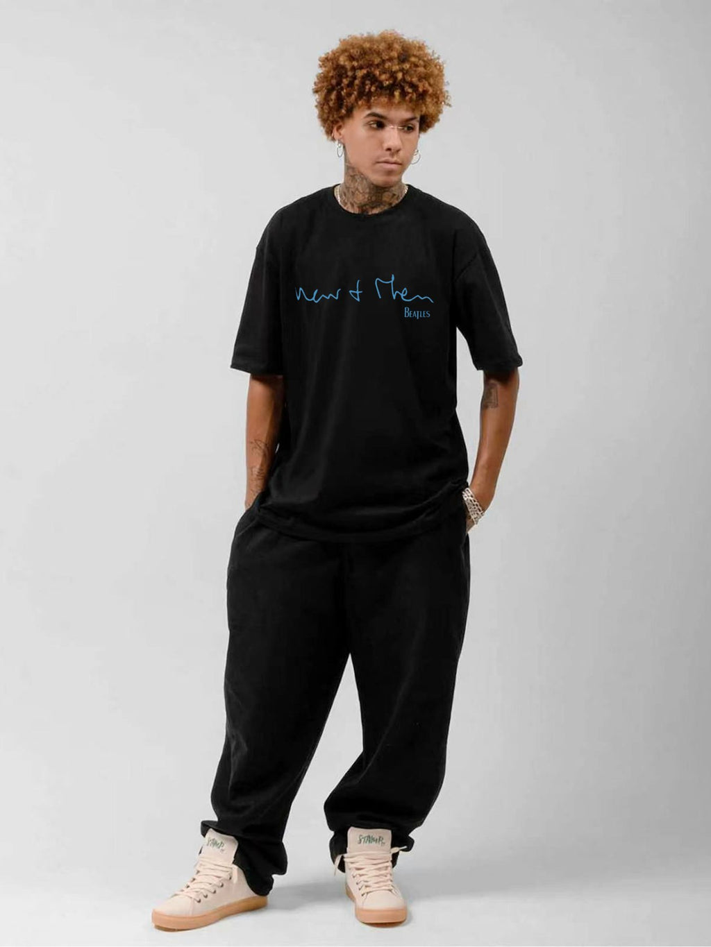 Oasis “Noel & Liam” Script Logo Graphic T-Shirt