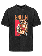 Green Day Comic Syringe Graphic T-Shirt
