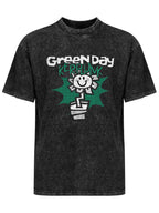 Green Day Kerplunk Flower Graphic T-Shirt