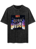 KISS Destroyer Album Cover Graphic T-Shirt