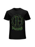 Pantera Green Emblem Logo Graphic T-Shirt
