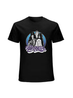 Aerosmith Band Portrait Circle Vintage Graphic T-Shirt