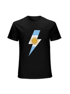 AC/DC Argentina Lightning Flag Minimalist T-Shirt