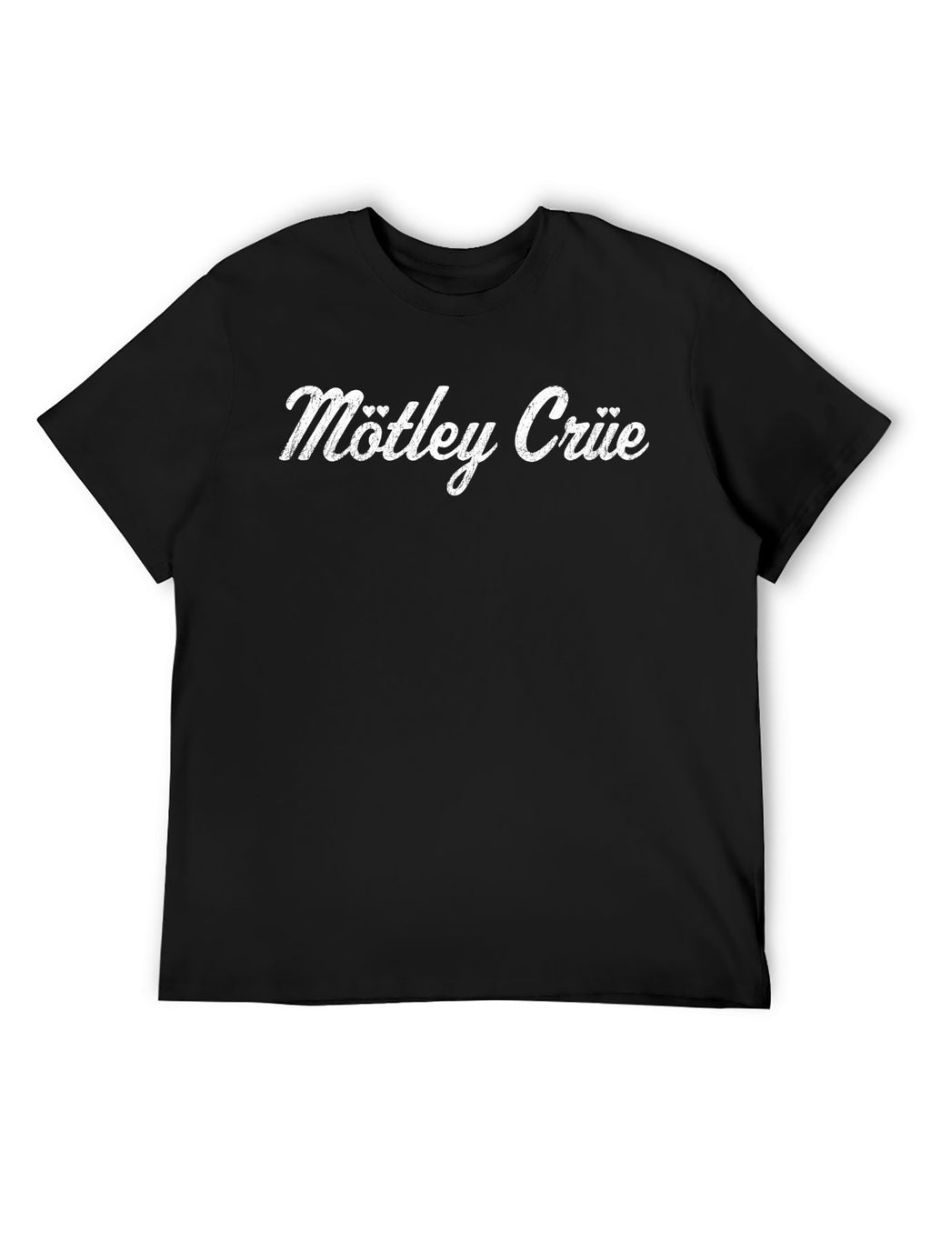 Mötley Crüe Minimal Script Logo Graphic T-Shirt