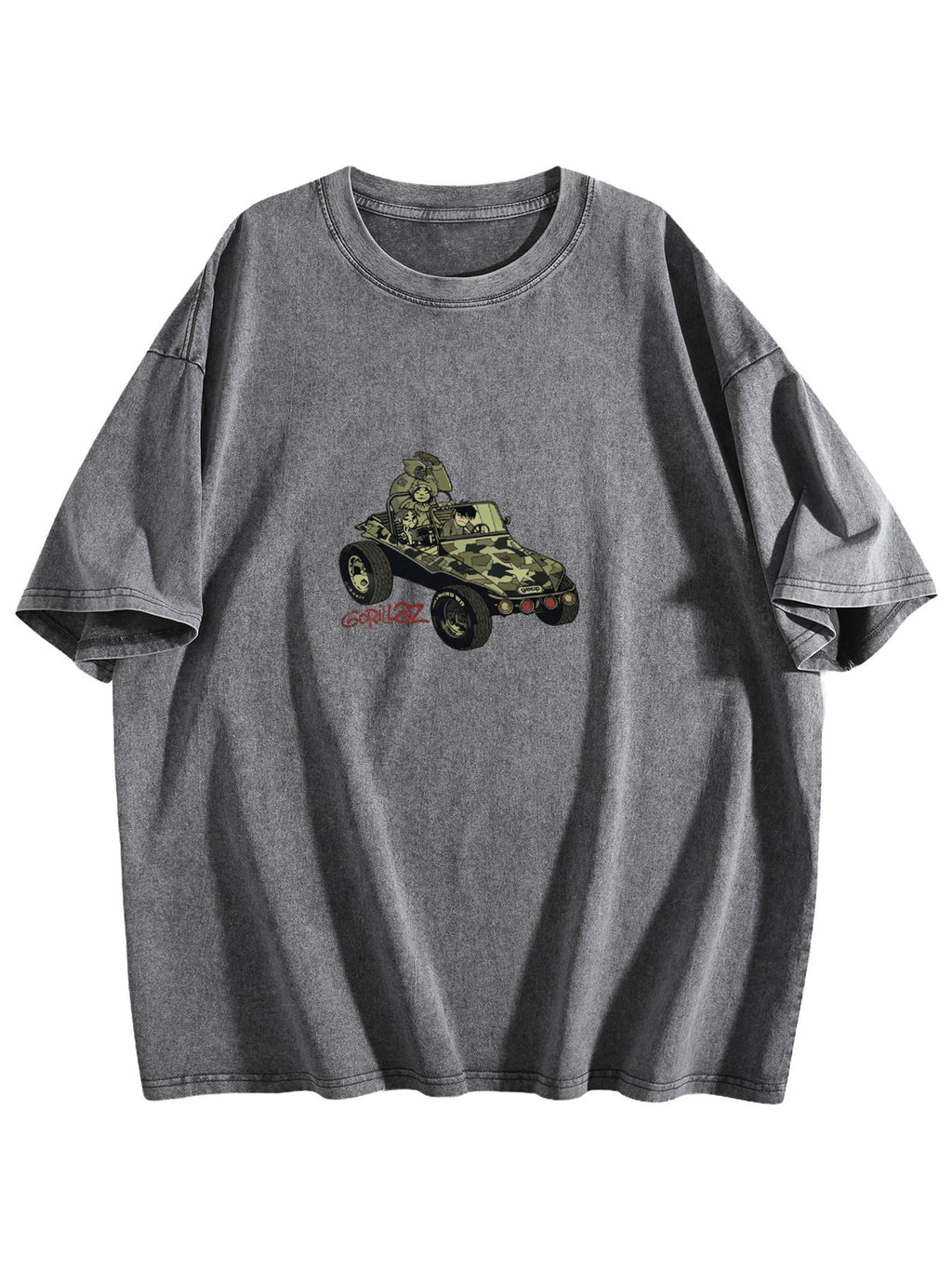 Gorillaz Buggy Graphic Washed T-Shirt