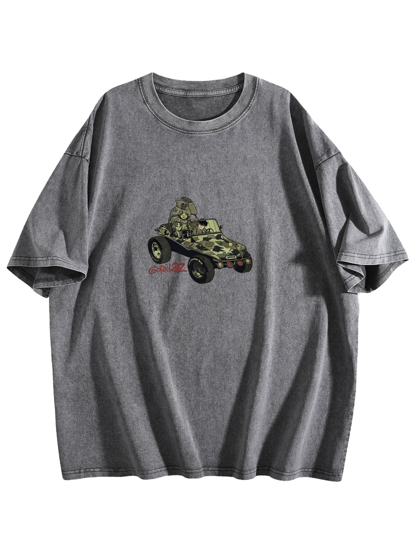 Gorillaz Buggy Graphic Washed T-Shirt
