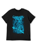 Crawling From The Grave Skull Reaper Death Metal T-Shirt