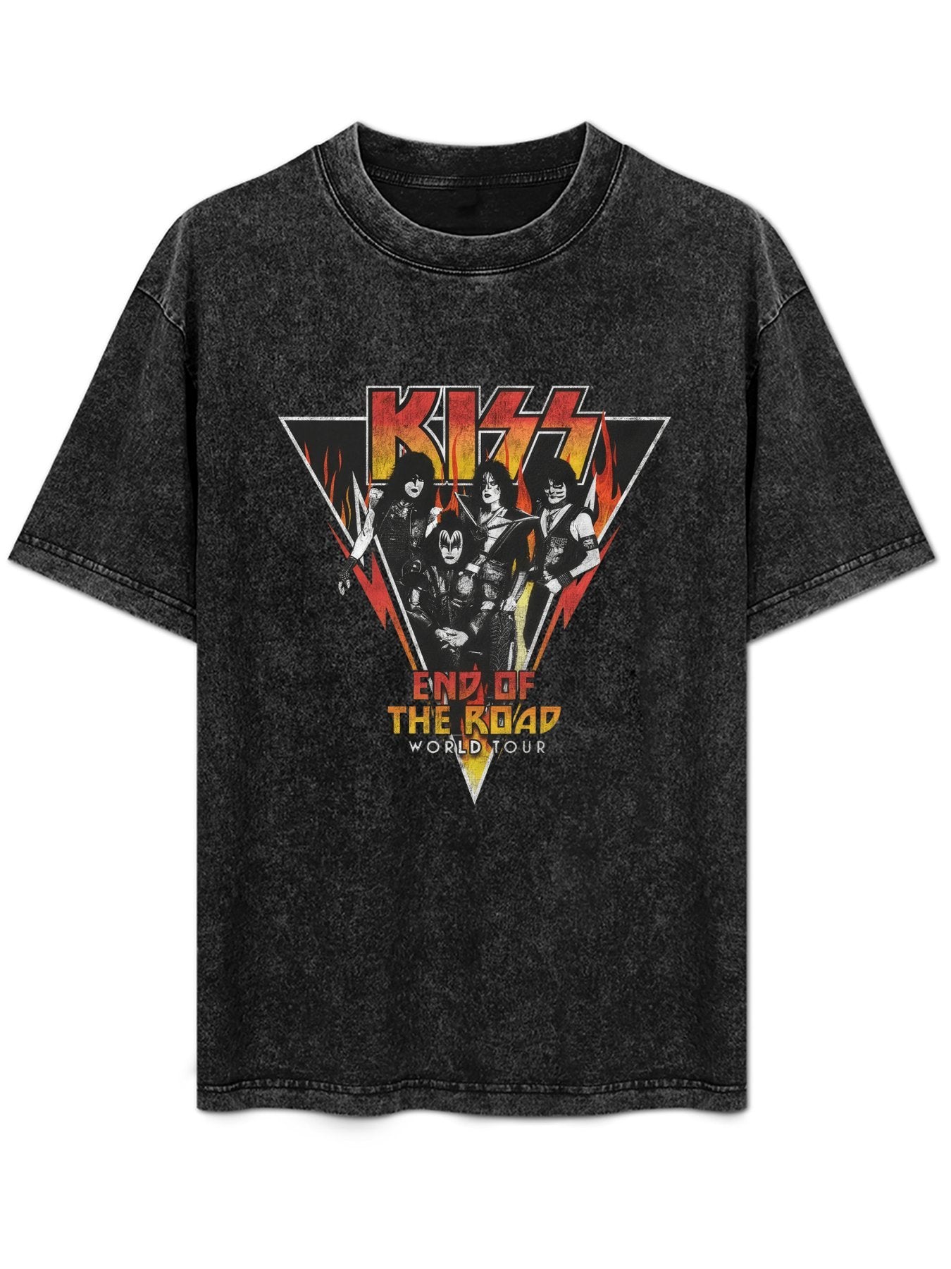 KISS End of the Road World Tour Band Graphic T-Shirt