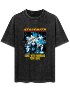 Aerosmith Done with Mirrors Tour 1986 Graphic T-Shirt