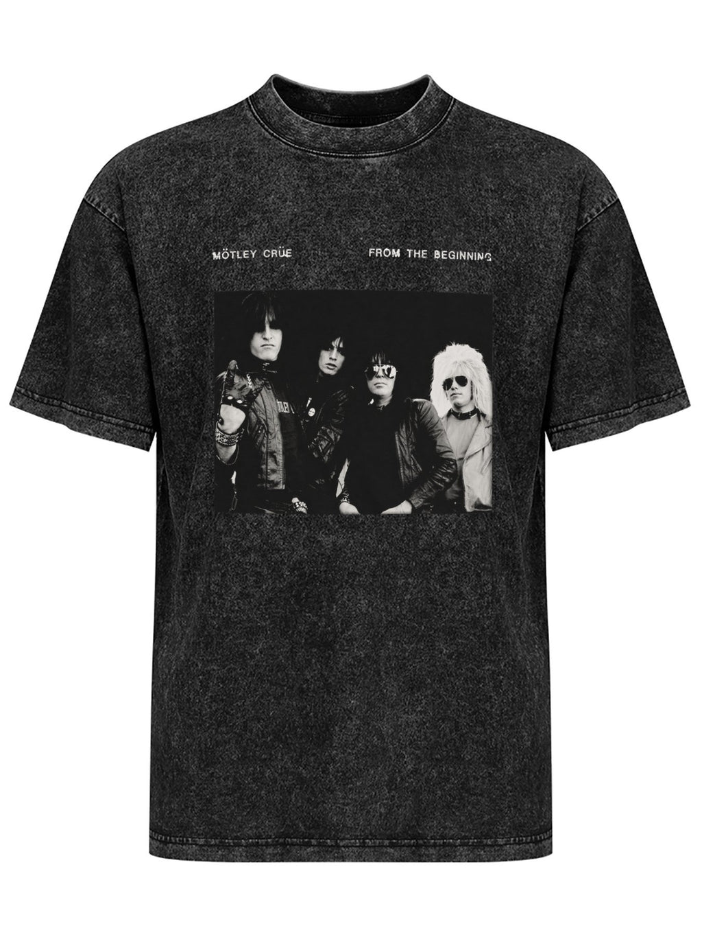 Mötley Crüe From the Beginning Band Photo T-Shirt
