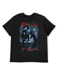 Mötley Crüe Girls Girls Girls Blue Photo Graphic T-Shirt