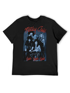 Mötley Crüe Girls Girls Girls Blue Photo Graphic T-Shirt