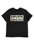 Oasis Floral Box Logo Graphic T-Shirt