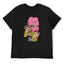 Money Talks Graphic Black T-Shirt