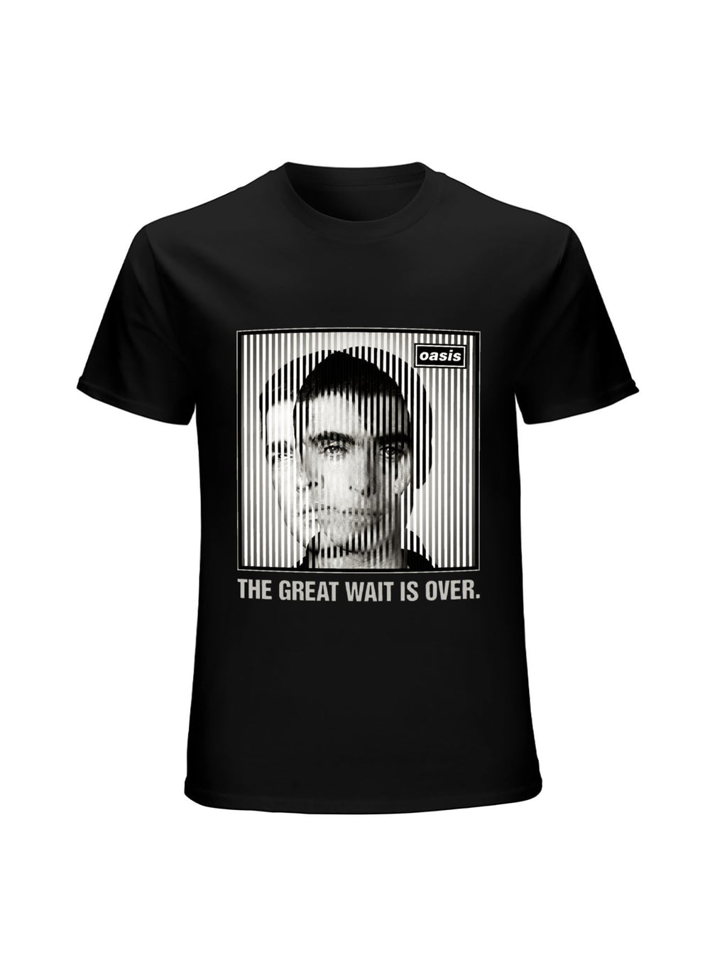 Oasis “The Great Wait Is Over” Portrait Graphic T-Shirt
