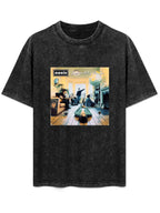 Oasis Definitely Maybe Album Cover Graphic T-Shirt