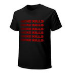 Smoke Kills Graphic Black T-Shirt