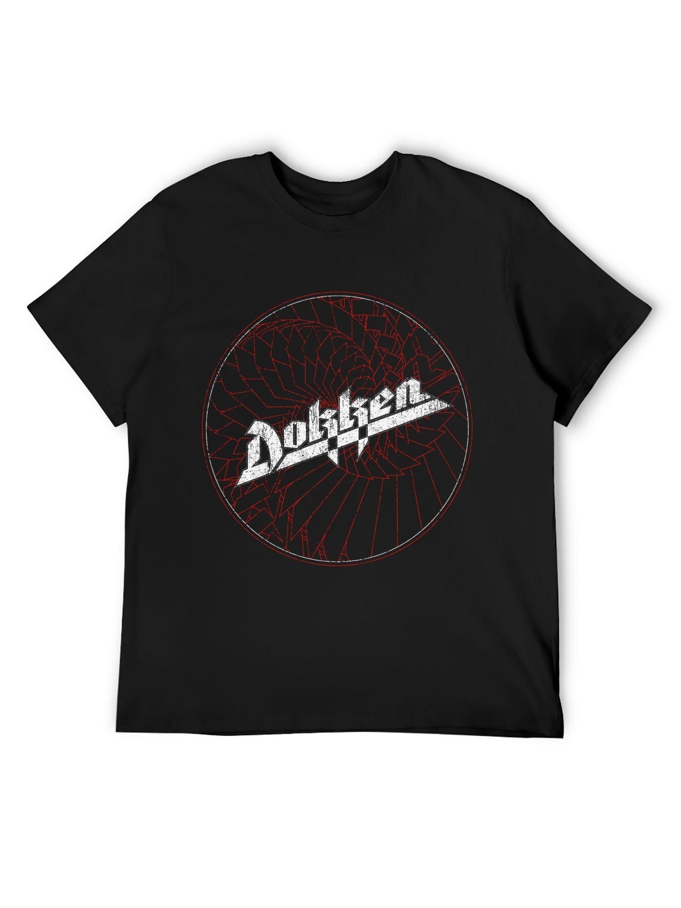 Dokken Fractured Circle Graphic T-Shirt