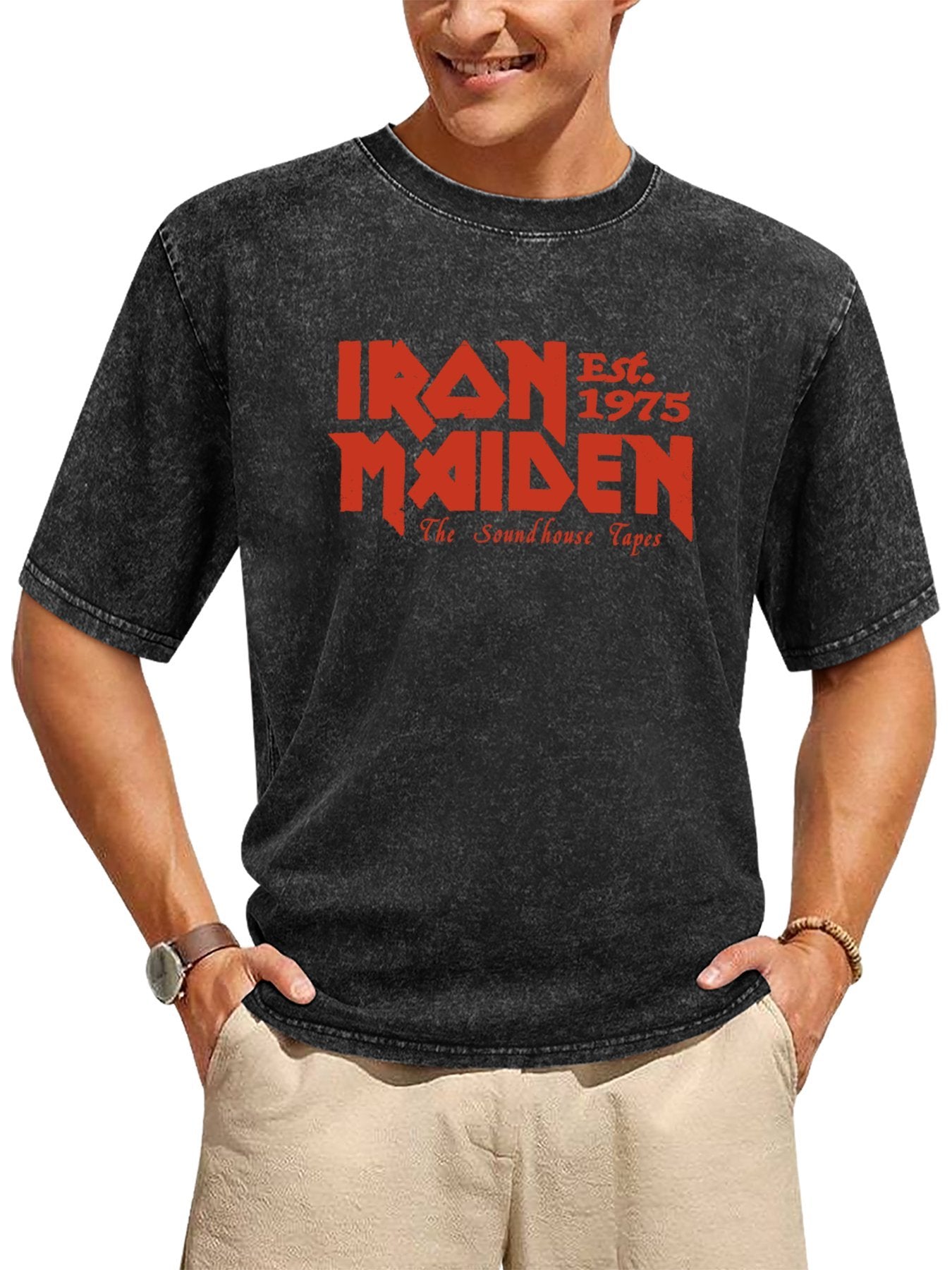 Iron Maiden The Soundhouse Tapes Graphic T-Shirt Secondary image