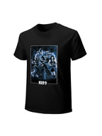 KISS Band Lightning Performance Vintage Rock T-Shirt
