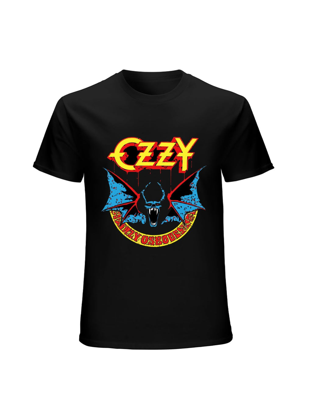 Ozzy Osbourne Bat Skull Vintage Rock T-Shirt