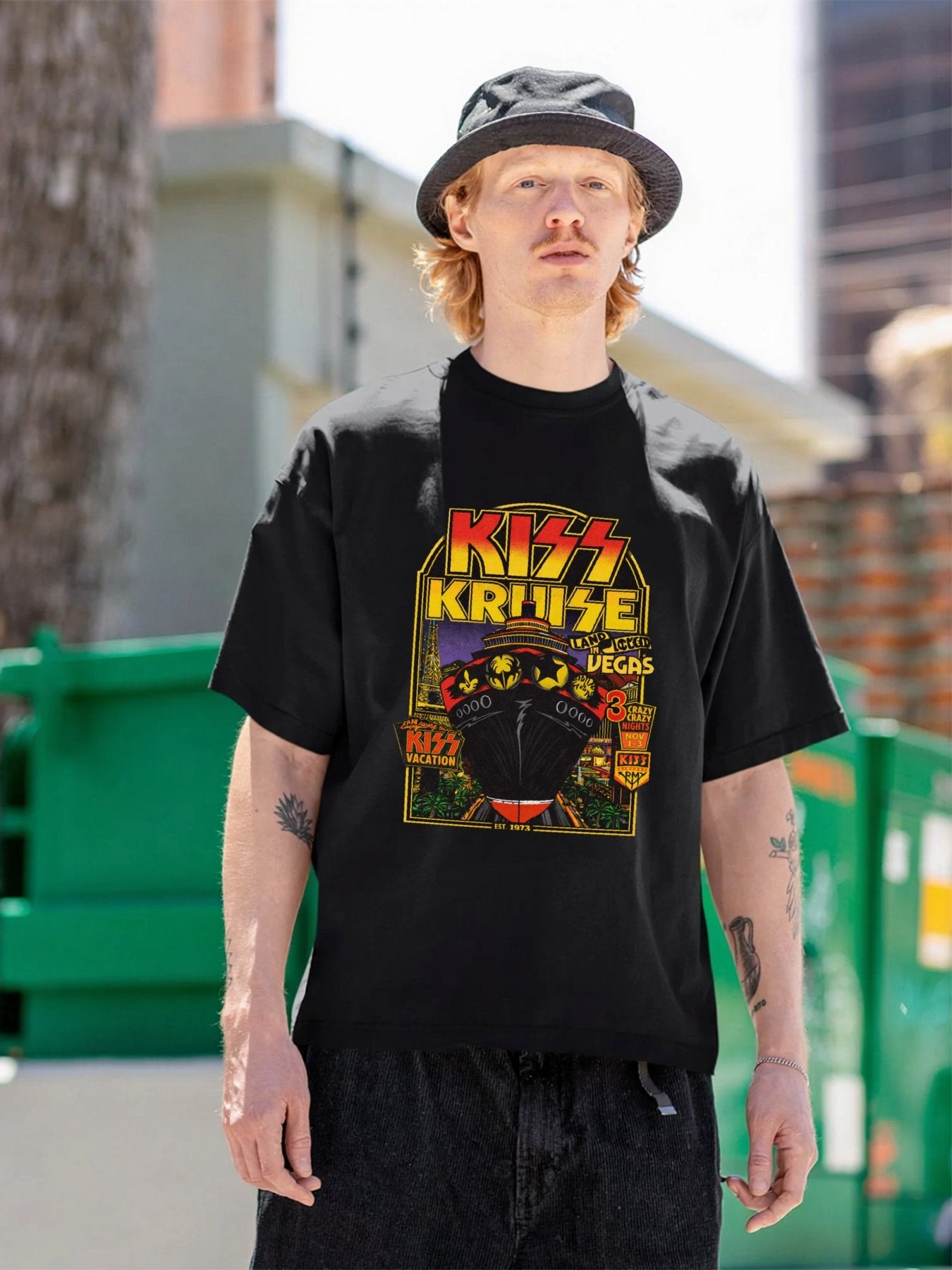 KISS Kruise Las Vegas Graphic T-Shirt