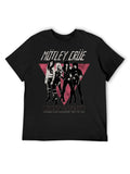 Mötley Crüe Live In Concert Triangle Graphic T-Shirt