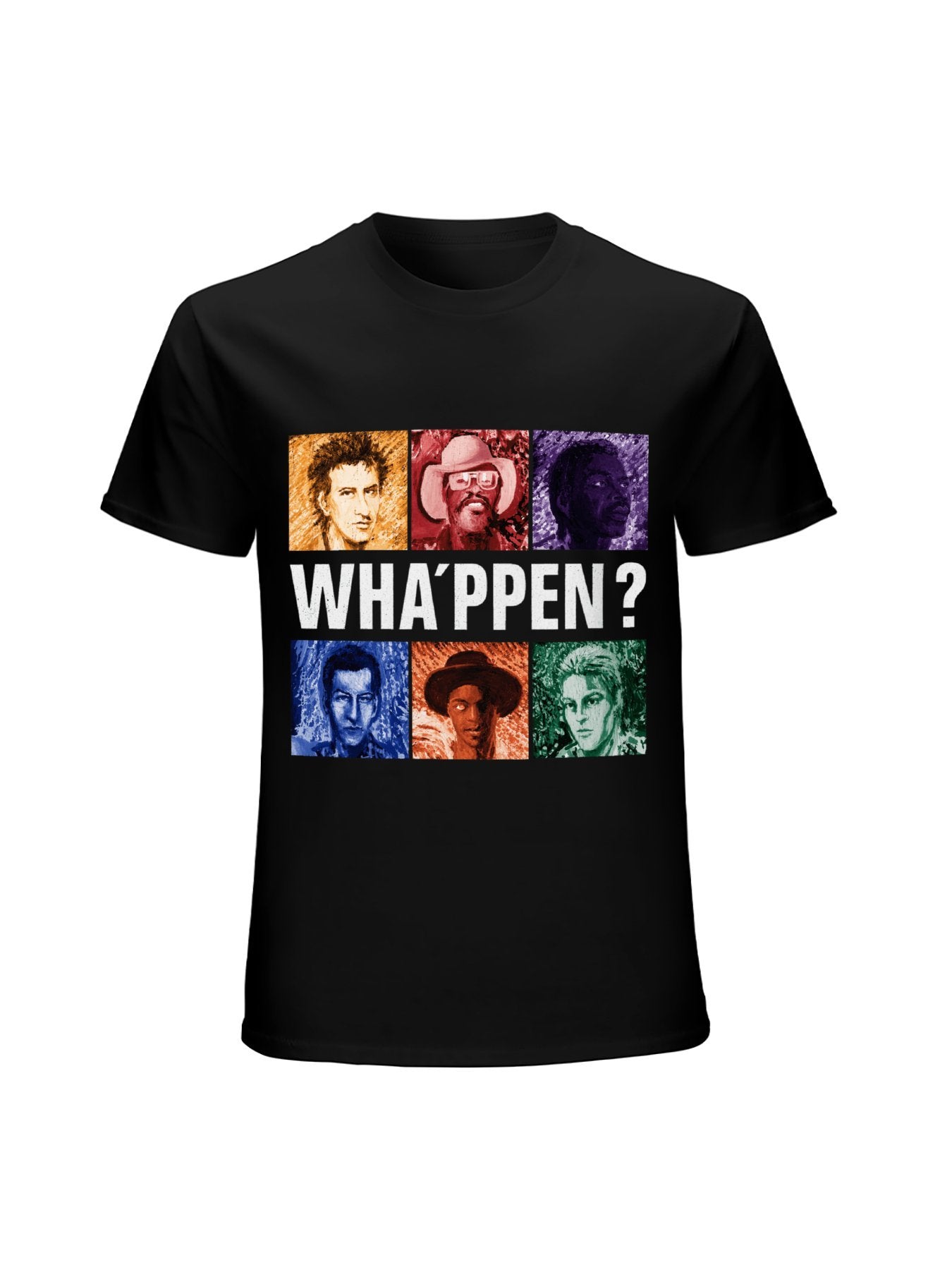 Retro Pop Portrait “Whappen?” Graphic T-Shirt