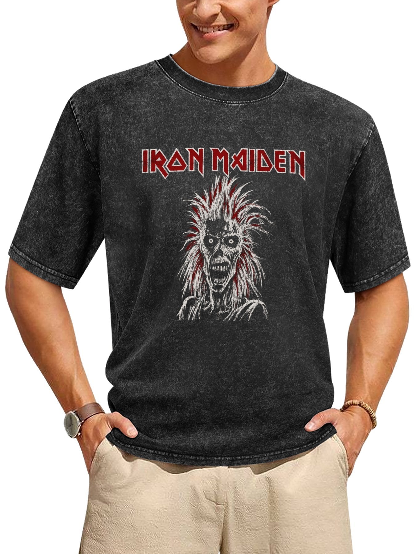 Iron Maiden Classic Eddie Graphic T-Shirt Secondary image
