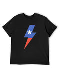Star Lightning Bolt Minimalist Rock T-Shirt