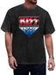KISS Army Red White and Blue Shield Graphic T-Shirt