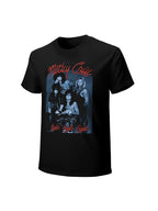 Mötley Crüe Girls Girls Girls Blue Photo Graphic T-Shirt
