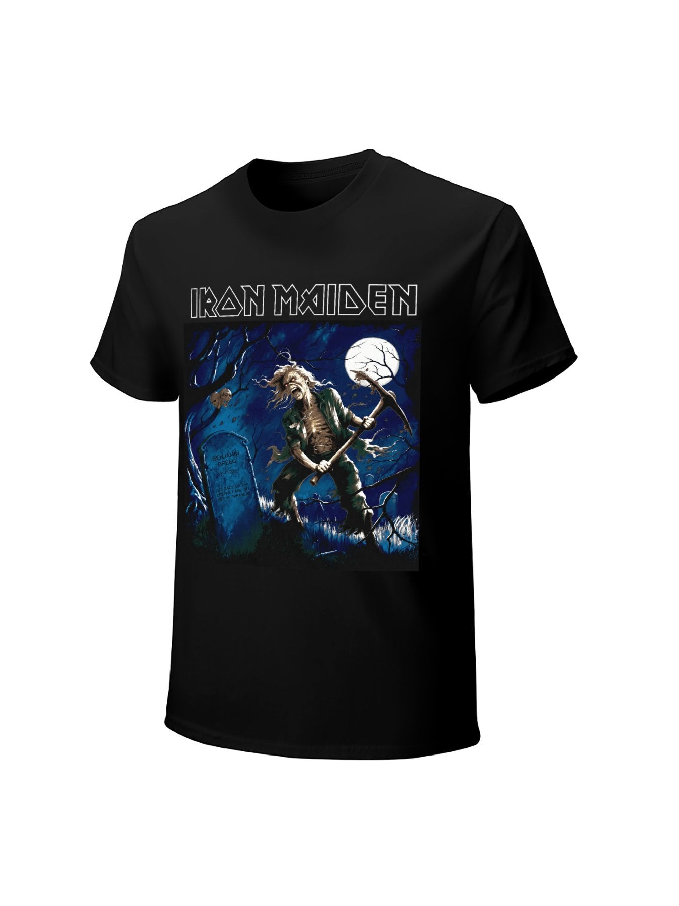 Iron Maiden Graveyard Eddie Graphic T-Shirt