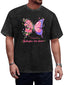 Romantic Butterfly Floral Vintage Washed T-Shirt
