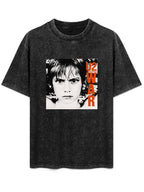 Vintage Washed U2 War Album Cover Graphic T-Shirt