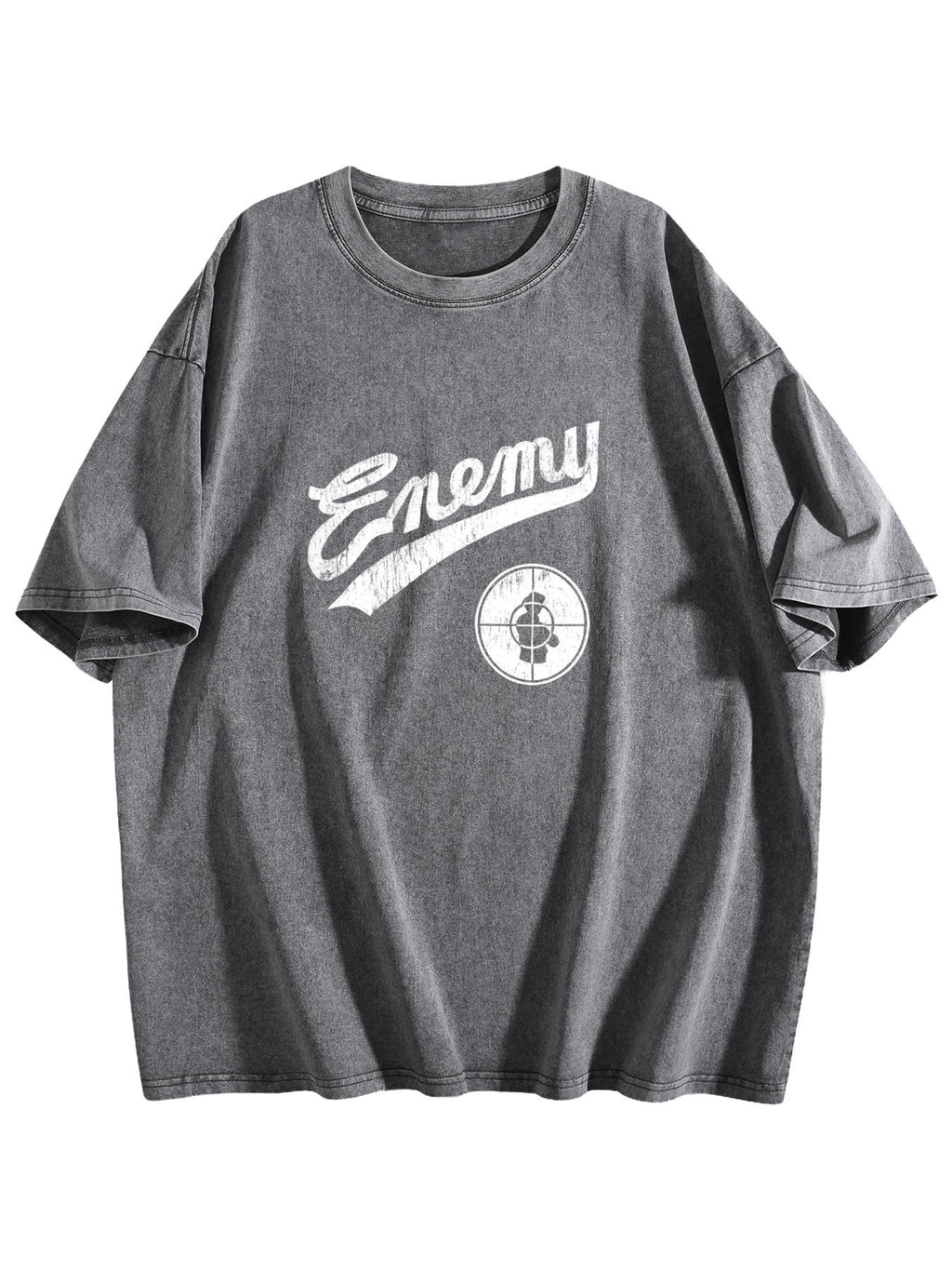 Enemy Target Logo Graphic Washed T-Shirt