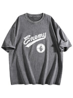 Enemy Target Logo Graphic Washed T-Shirt