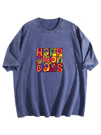 Happy Mondays Washed Graphic T-Shirt