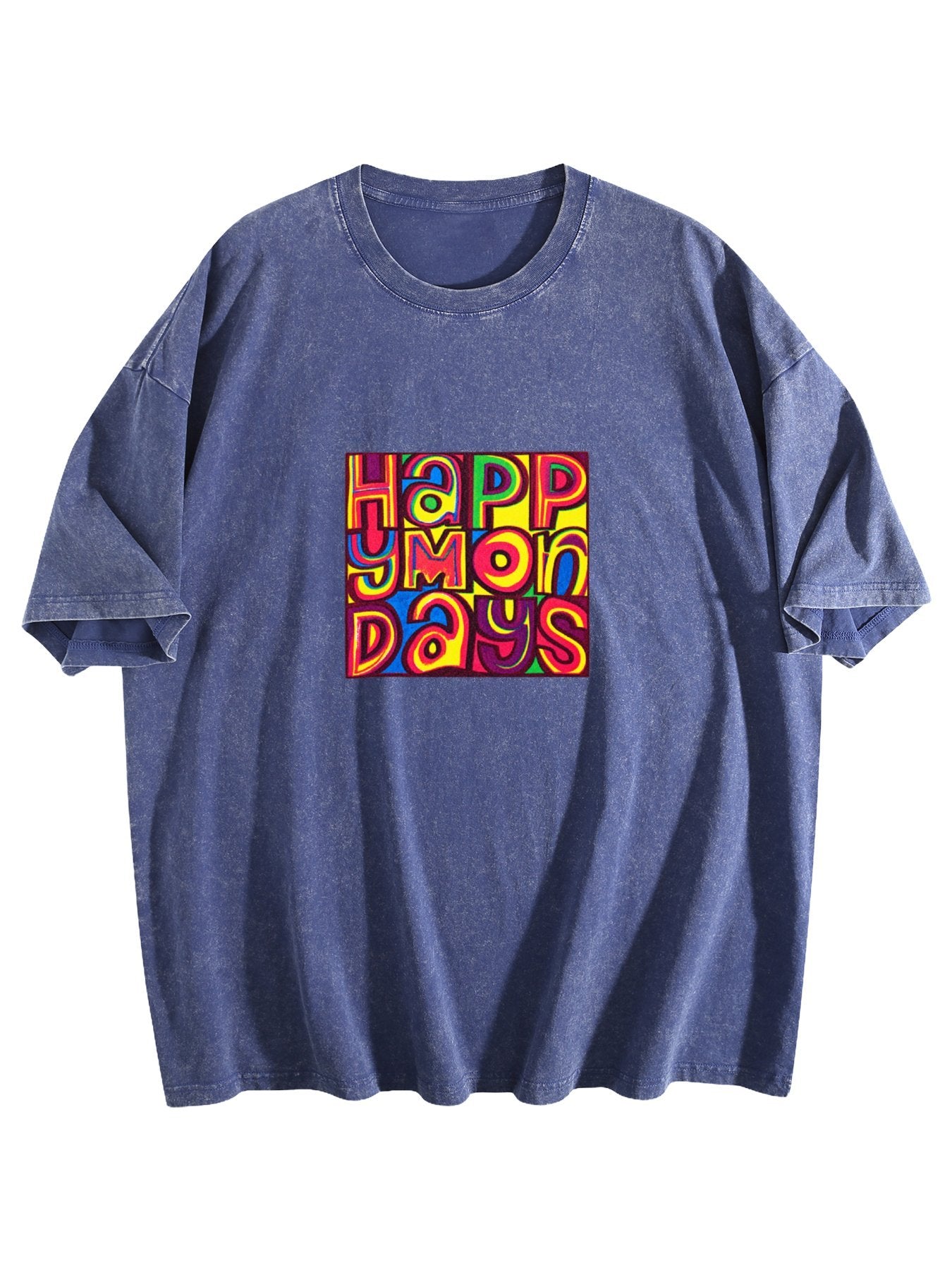 Happy Mondays Washed Graphic T-Shirt