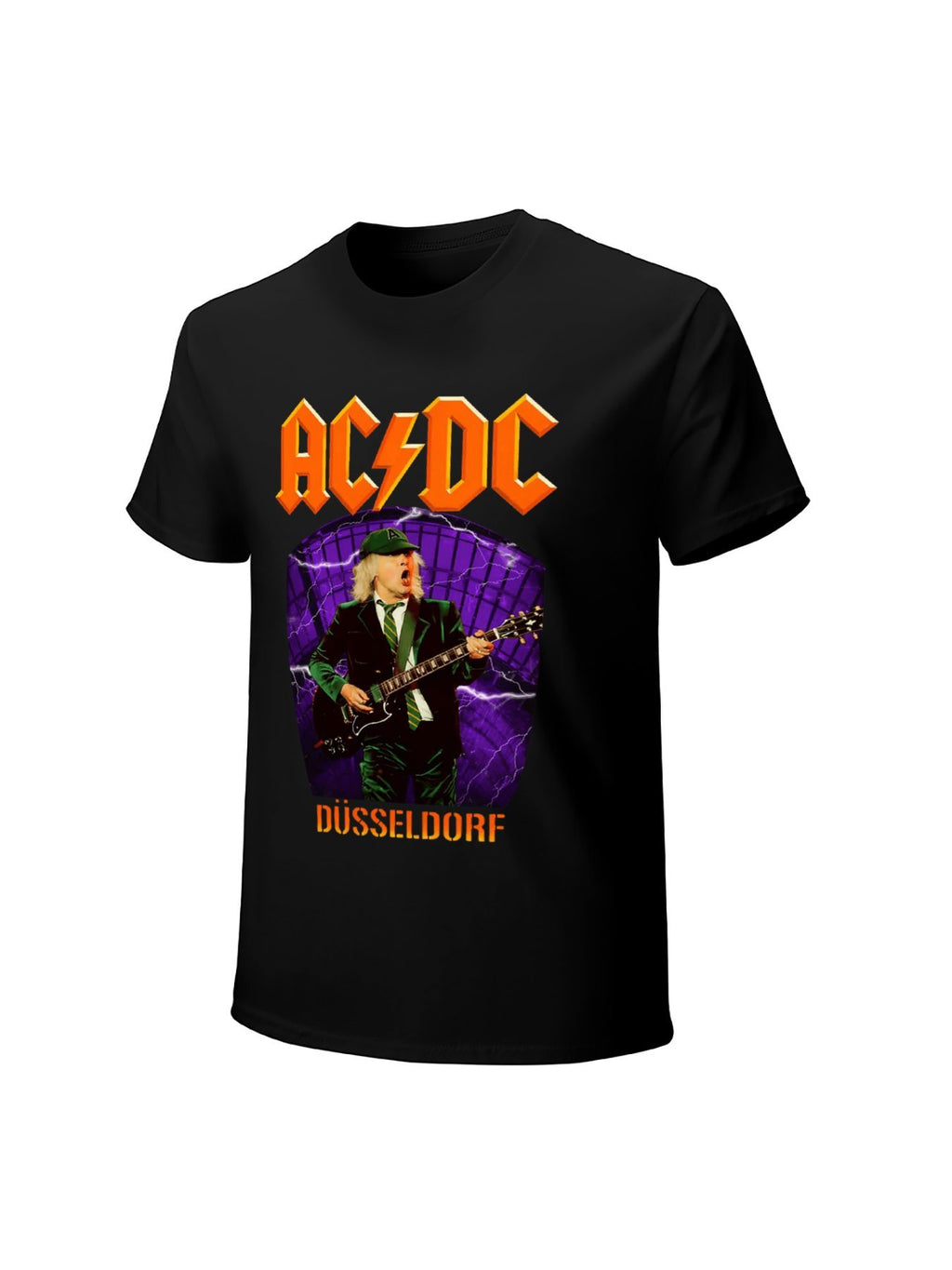 AC/DC Guitarist Düsseldorf Lightning Tour T-Shirt
