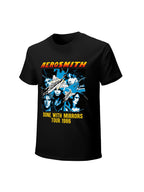 Aerosmith Jet Portrait Vintage Graphic T-Shirt