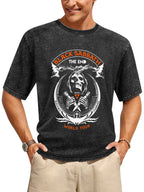 Vintage Washed Black Sabbath The End World Tour Graphic T-Shirt