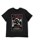 KISS Vintage Concert Poster Classic Rock T-Shirt