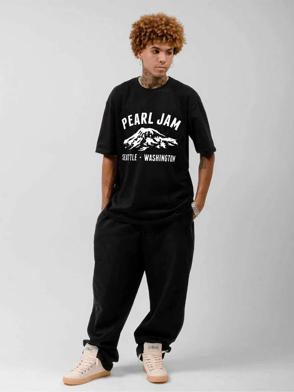 Pearl Jam Seattle Washington Graphic T-Shirt
