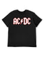 AC/DC White Red Glow Logo Graphic T-Shirt