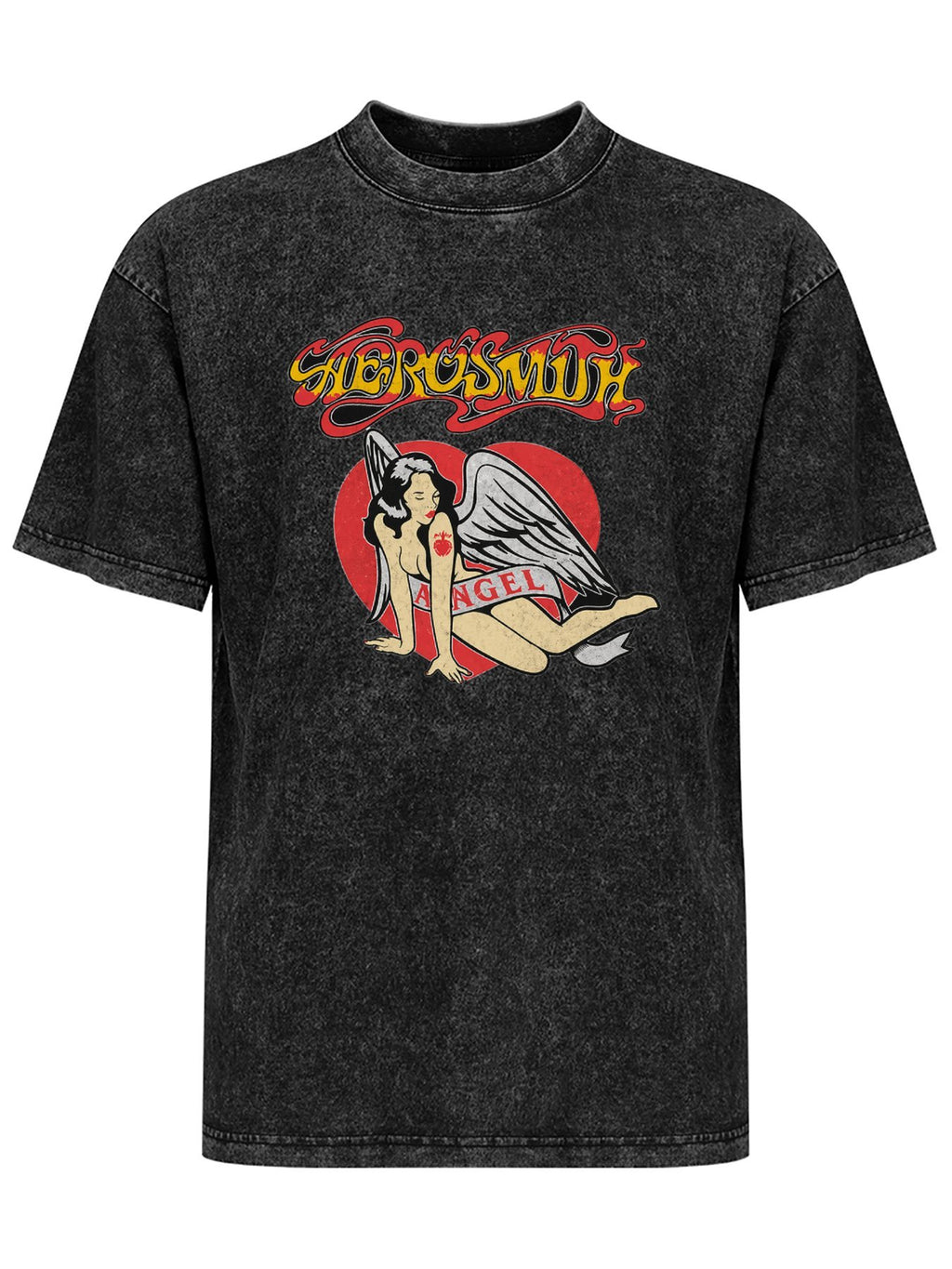 Aerosmith Angel Heart Graphic T-Shirt