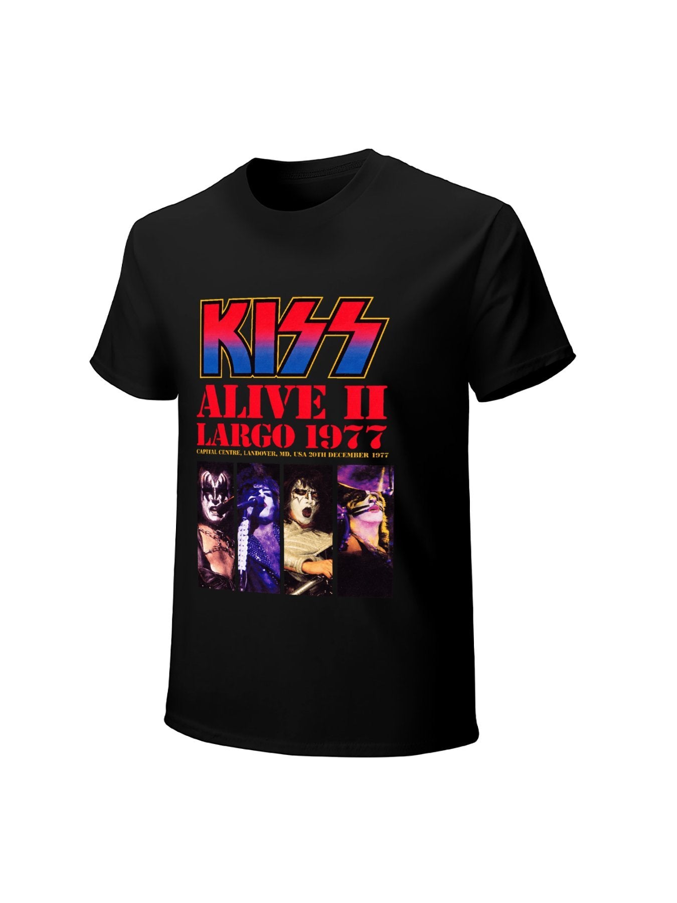 KISS Alive II Live Performance Vintage Concert T-Shirt