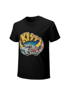 KISS Custom Van Retro Rock T-Shirt