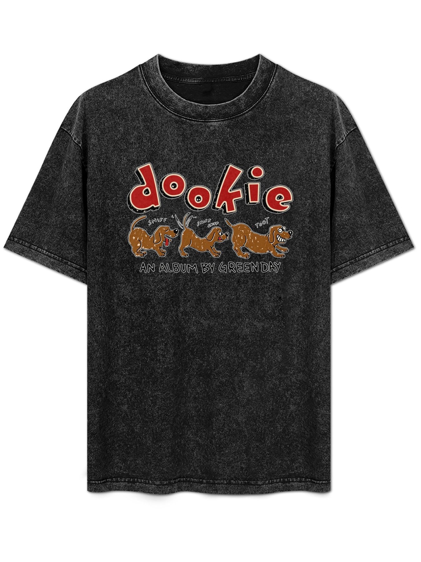 Green Day Dookie Dog Graphic T-Shirt
